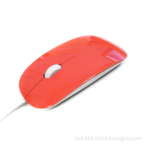 Slim 3D Wired Optical Mouse with 1000dpi